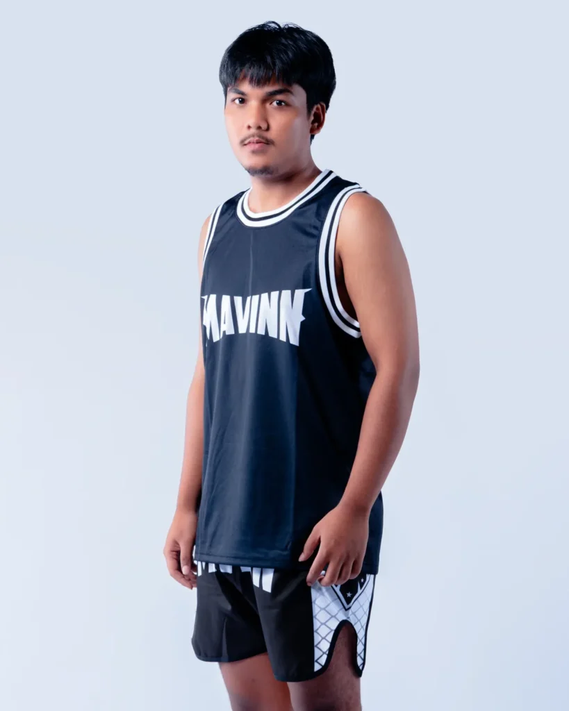 Phurithat Petchbanklang, member of the MAVINN coaching team, in team kit